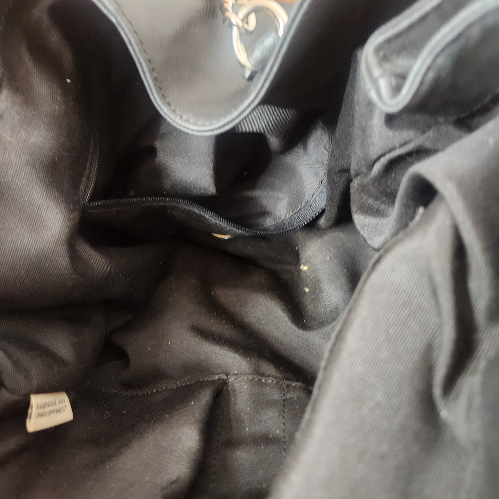 Coach Peyton Saffiano black handbag purse - Picture 9 of 16